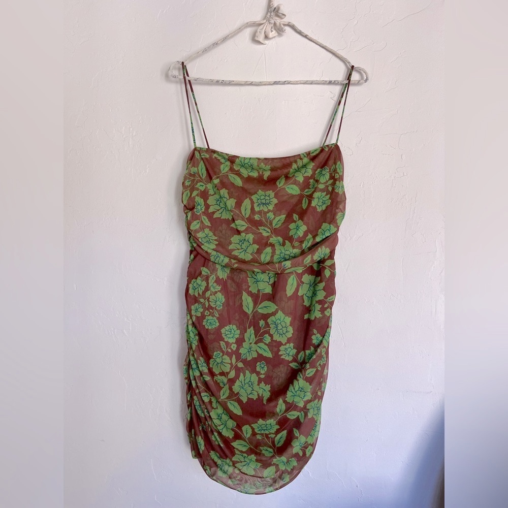 NWT Bec + Bridge Brown Blossom Mini Dress (Size 6&10)